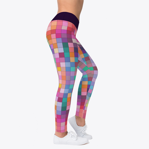 Color Blocks Workout Leggings DIY Color Blocks Workout Leggings